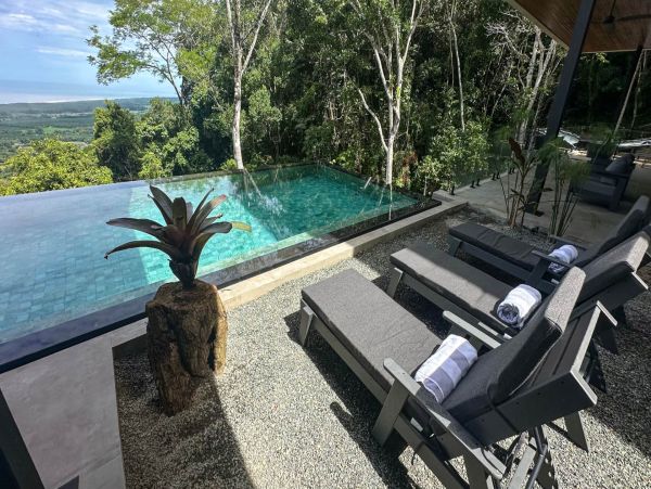 Matapalo Costa Rica Vacation Rental Luxury Ocean View Villa with Infinity Pool