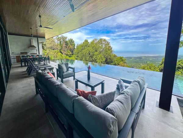 Matapalo Costa Rica Vacation Rental Luxury Ocean View Villa with Infinity Pool