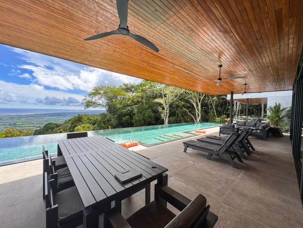 Matapalo Costa Rica Vacation Rental Luxury Ocean View Villa with Infinity Pool