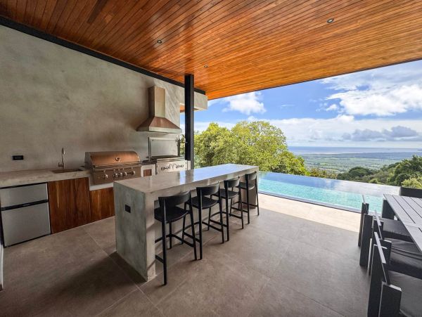 Matapalo Costa Rica Vacation Rental Luxury Ocean View Villa with Infinity Pool