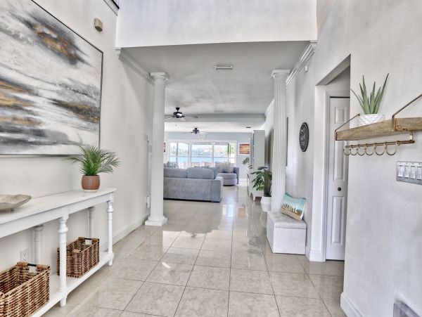 St. Pete Beach Vacation Rental Florida Beach House with Pool, Dock & Water Views
