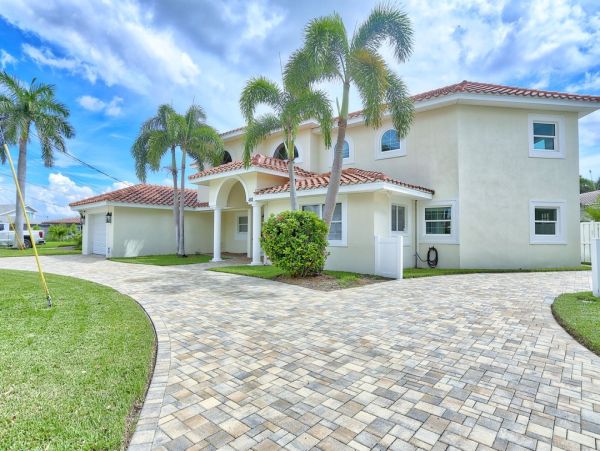 St. Pete Beach Vacation Rental Florida Beach House with Pool, Dock & Water Views