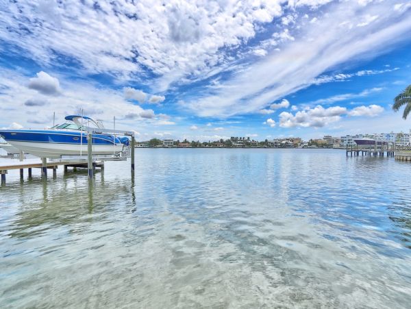 St. Pete Beach Vacation Rental Florida Beach House with Pool, Dock & Water Views