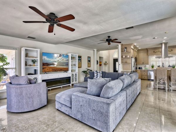 St. Pete Beach Vacation Rental Florida Beach House with Pool, Dock & Water Views