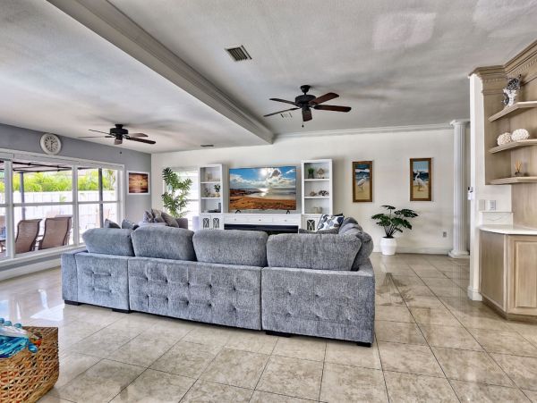 St. Pete Beach Vacation Rental Florida Beach House with Pool, Dock & Water Views