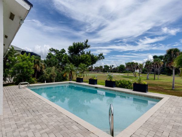 Sanibel Island Vacation Rental with Private Pool, Beach Access & Golf Views