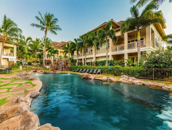 Poipu Vacation Rental Kauai Luxury Villa with Pool, Lanai & Beach Access