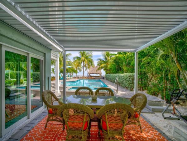 Luxury Waterfront Vacation Rental in Marathon FL Home with Heated Pool and Dock