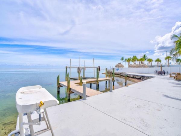 Luxury Waterfront Vacation Rental in Marathon FL Home with Heated Pool and Dock