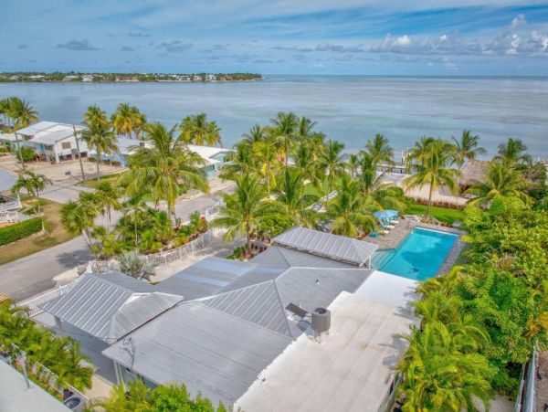 Luxury Waterfront Vacation Rental in Marathon FL Home with Heated Pool and Dock