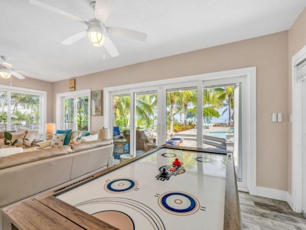Luxury Waterfront Vacation Rental in Marathon FL Home with Heated Pool and Dock