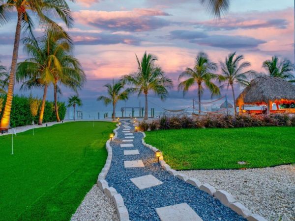 Luxury Waterfront Vacation Rental in Marathon FL Home with Heated Pool and Dock