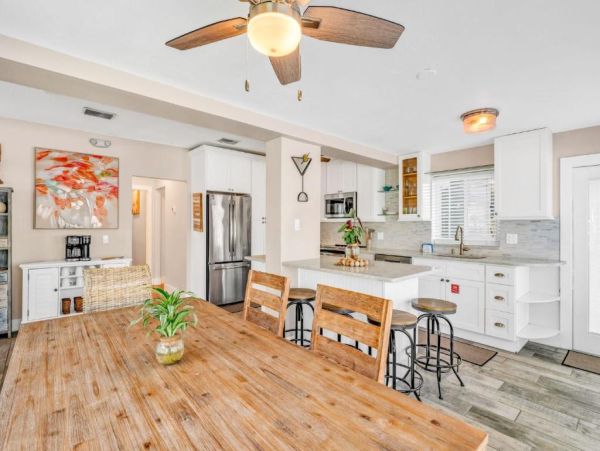 Luxury Waterfront Vacation Rental in Marathon FL Home with Heated Pool and Dock