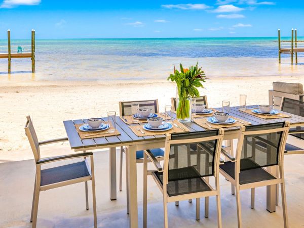 Luxury Private Beachfront  Vacation Home with Heated Pool