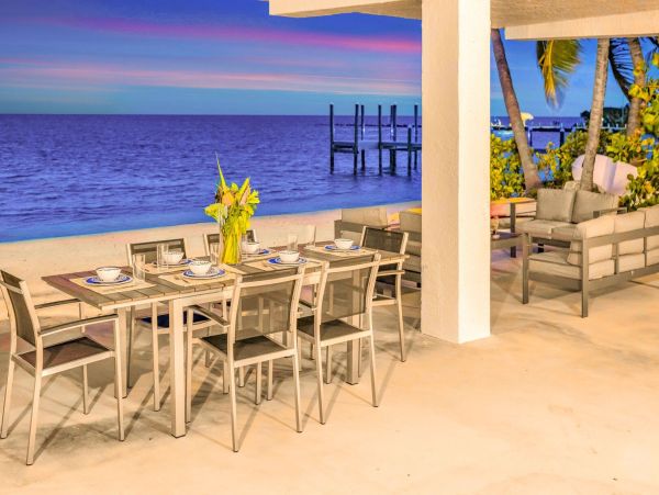 Luxury Private Beachfront  Vacation Home with Heated Pool