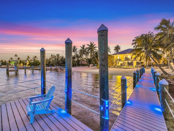 Luxury Private Beachfront  Vacation Home with Heated Pool