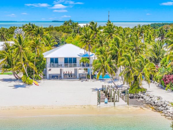 Luxury Private Beachfront  Vacation Home with Heated Pool