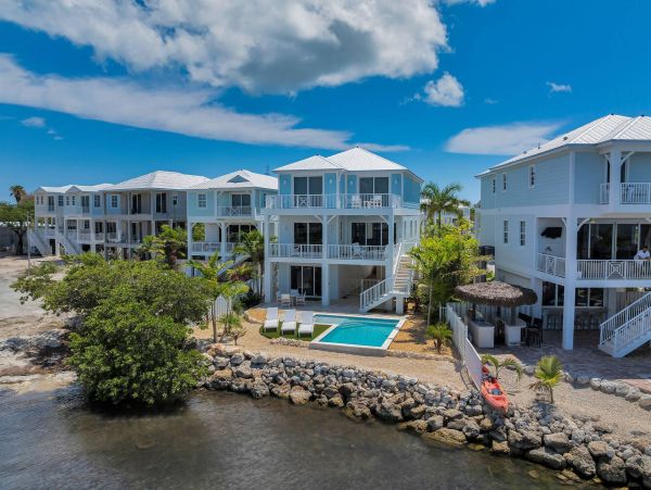 Luxury Marathon Florida Vacation Rental Waterfront Home with Deep-Water Dockage