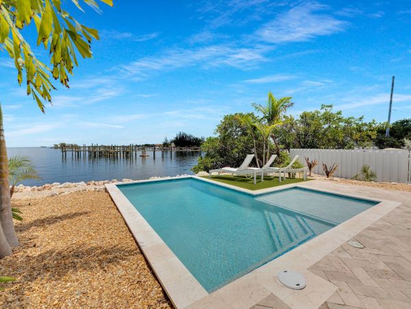 Luxury Marathon Florida Vacation Rental Waterfront Home with Deep-Water Dockage