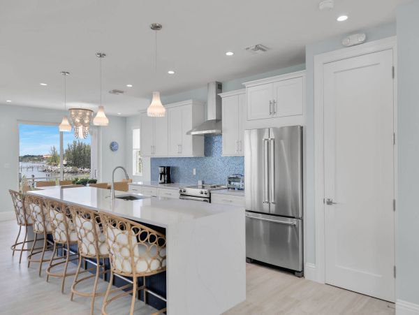 Luxury Marathon Florida Vacation Rental Waterfront Home with Deep-Water Dockage