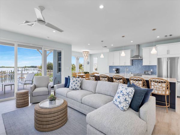 Luxury Marathon Florida Vacation Rental Waterfront Home with Deep-Water Dockage