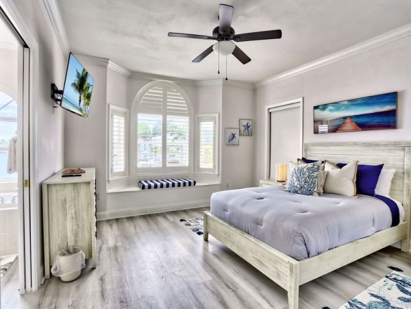 Luxury St. Pete Beach Waterfront Vacation Rental 5-Bedroom Pool Home with Private Dock