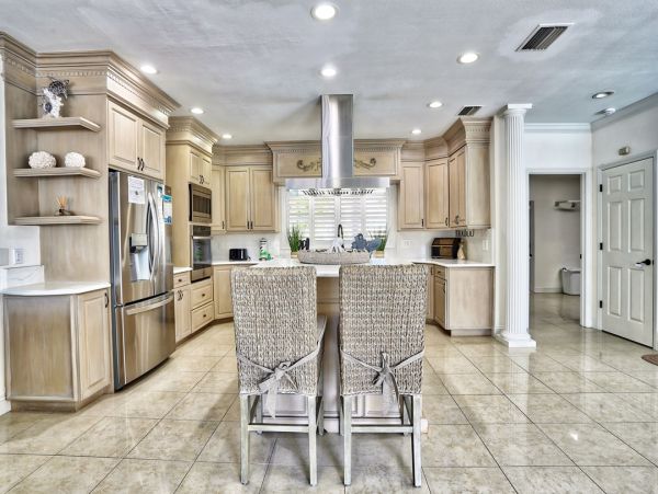 Luxury St. Pete Beach Waterfront Vacation Rental 5-Bedroom Pool Home with Private Dock