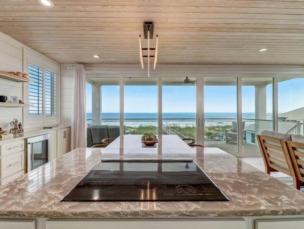Luxury Oceanfront Vacation Rental Six-Bedroom Beach House in Amelia Island