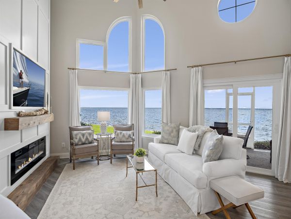 Bayfront Luxury Townhome Sandestin Vacation Rental with Water Views & Golf Cart