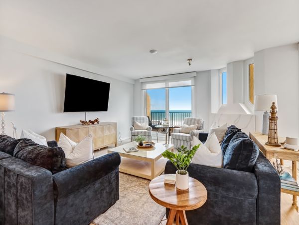 Amelia Island Beachfront Rental Luxury 3-Bedroom Penthouse Stunning Views