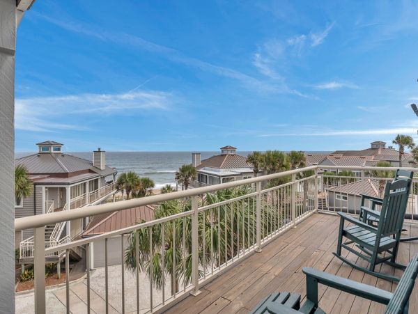 Jacksonville Beach Oceanfront Vacation Rental Beachfront Rental with Ocean Views