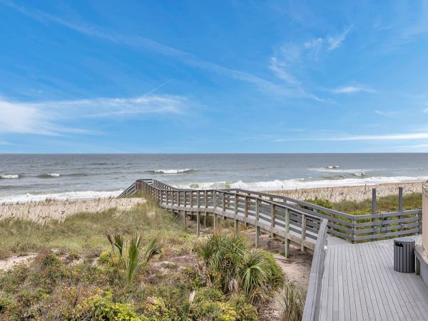 Jacksonville Beach Oceanfront Vacation Rental Beachfront Rental with Ocean Views