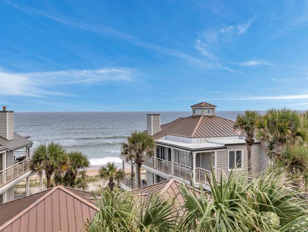 Jacksonville Beach Oceanfront Vacation Rental Beachfront Rental with Ocean Views