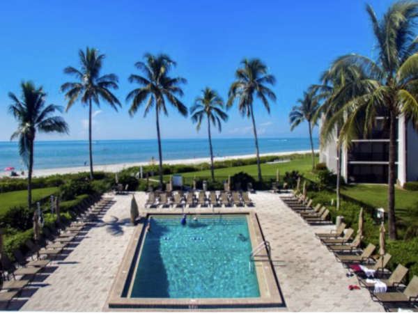 Luxury Beachfront Retreat in Sanibel - Two Bedroom Penthouse