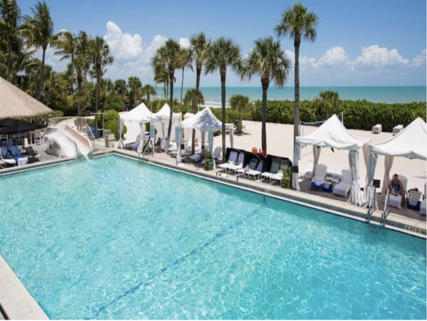 Luxury Beachfront Retreat in Sanibel - Two Bedroom Penthouse