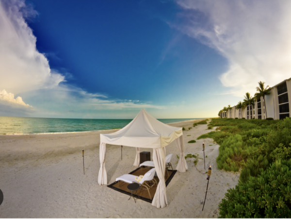 Luxury Beachfront Retreat in Sanibel - Two Bedroom Penthouse