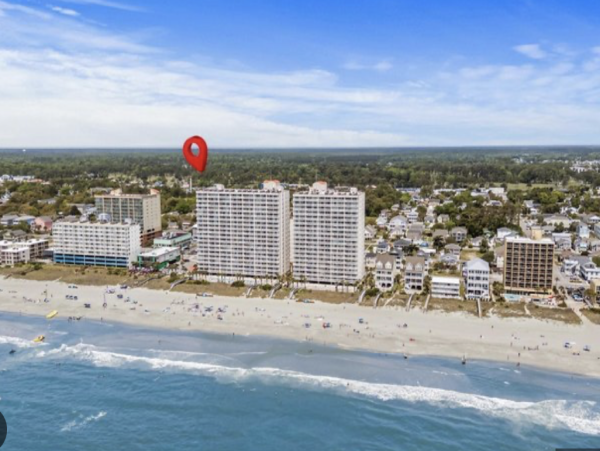 North Myrtle Beach Ocean View Stunning Oceanfront Condo for Family Getaways