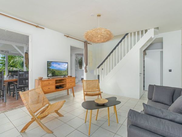 Elegant 5-Bedroom Villa with Pool and Sea View in Trois Ilets, Martinique