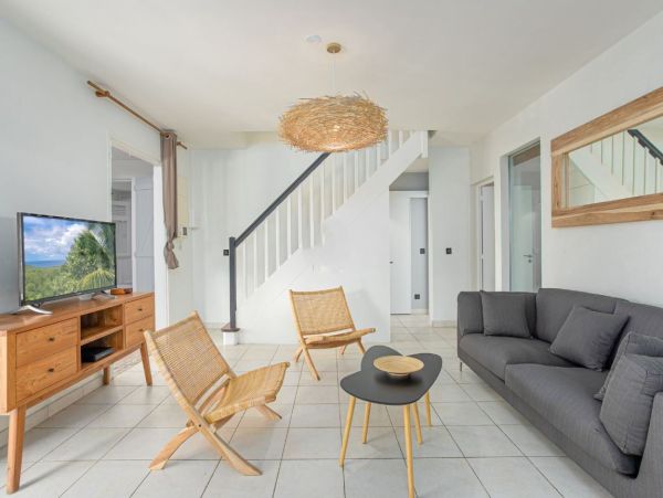 Elegant 5-Bedroom Villa with Pool and Sea View in Trois Ilets, Martinique