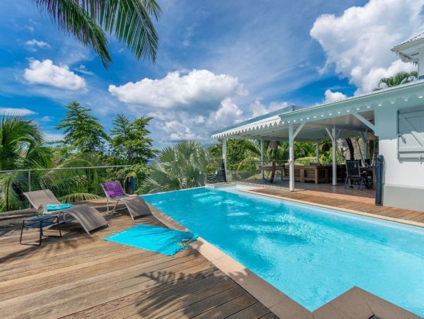 Elegant 5-Bedroom Villa with Pool and Sea View in Trois Ilets, Martinique
