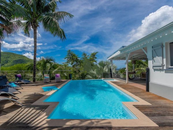 Elegant 5-Bedroom Villa with Pool and Sea View in Trois Ilets, Martinique