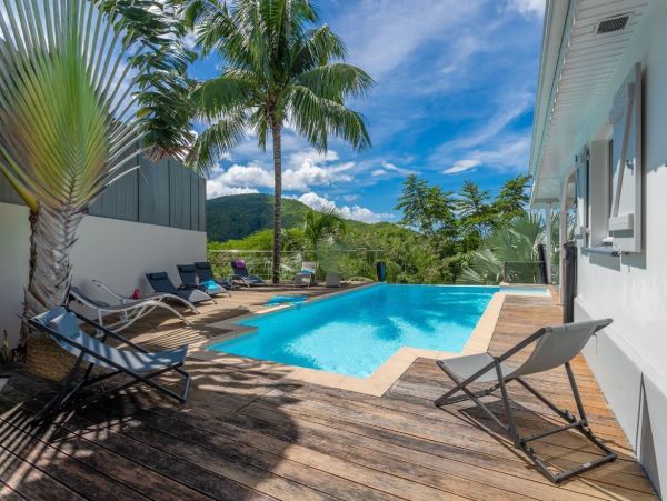 Elegant 5-Bedroom Villa with Pool and Sea View in Trois Ilets, Martinique