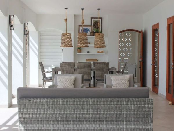 Luxurious Beachfront Villa on Bourgeaux Bay, St. Maarten