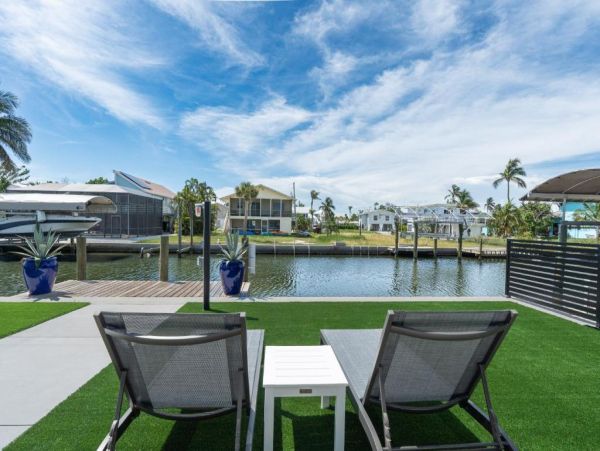 Coastal Canal Front Home with Private Pool - Fort Myers Beach Getaway
