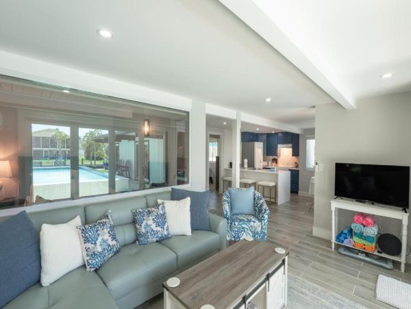 Coastal Canal Front Home with Private Pool - Fort Myers Beach Getaway