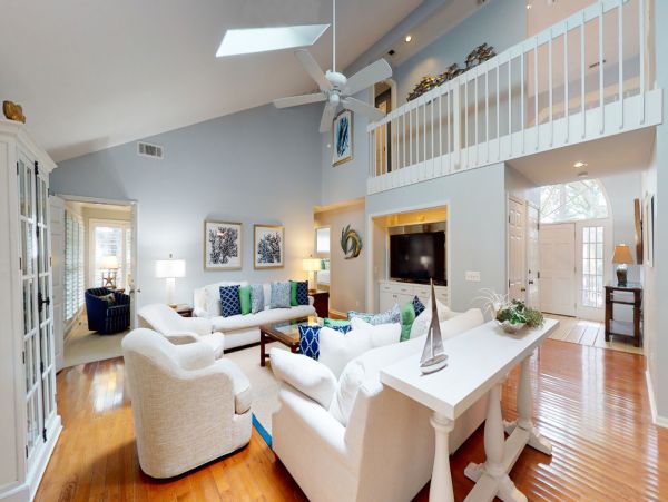 Luxurious Hilton Head Home Steps from the Beach - Private Pool & Modern Amenities