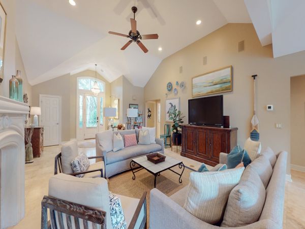 Spacious Home with Private Pool in Palmetto Dunes Lagoon System