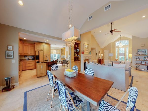 Spacious Home with Private Pool in Palmetto Dunes Lagoon System