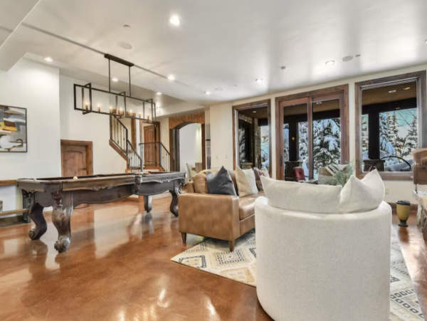 Luxury Park City Ski-in/Ski-out Vacation Rental  Canyons Village 7-Bedroom Estate