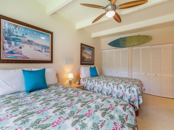Top Floor Kauai Ocean View Rental 2 Bedroom North Shore Condo